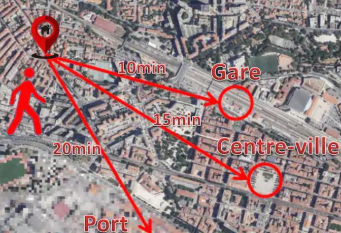 Proche Hyper-Centre Et Gare Daire Toulon Dış mekan fotoğraf